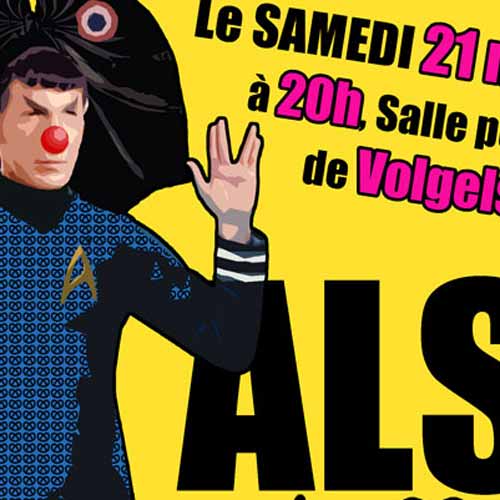 Affiche de l'Alsacom�die 4�me �dition