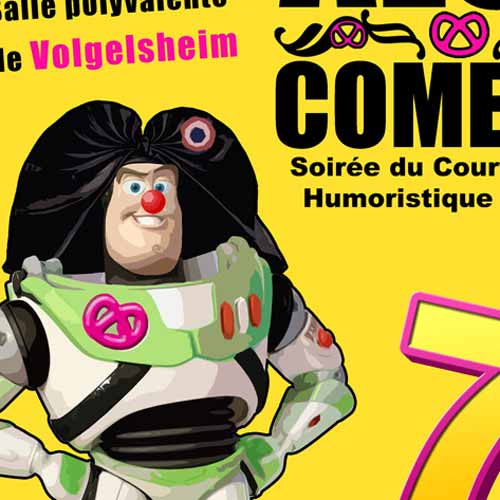 Affiche de l'Alsacom�die 7�me �dition