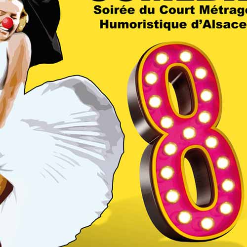 Affiche de l'Alsacom�die 8�me �dition