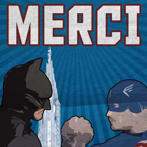 Affiche de remerciement pour un projet de crowdfunding
